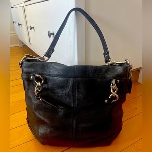Coach Black Leather Purse